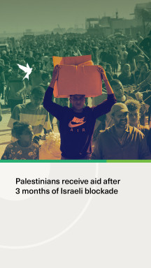 Palestinians-aid